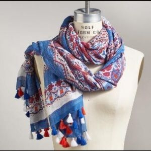 NWOT  Sundance Juni Scarf, Blue